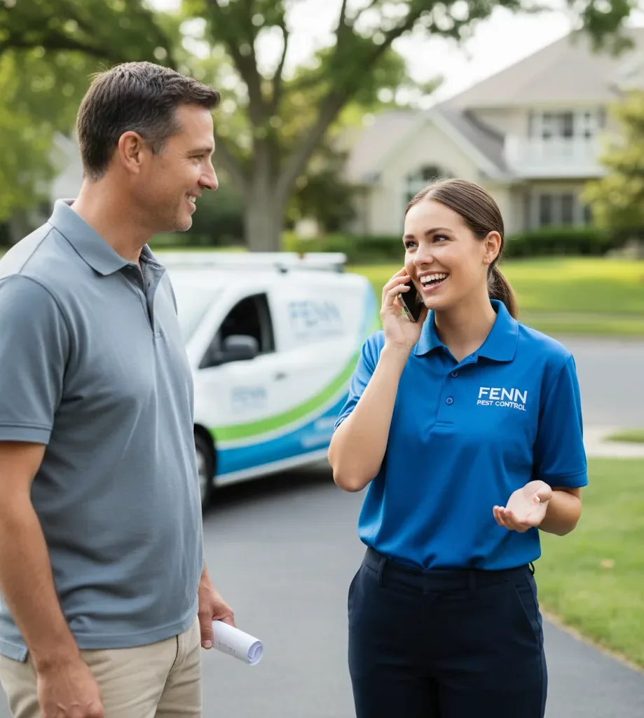 Fenn Pest Control customer support in Eastman